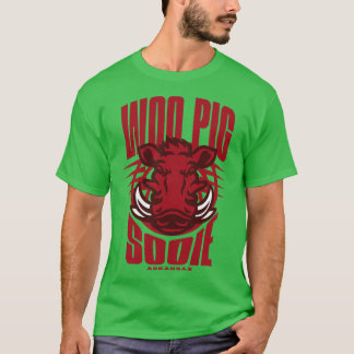 Woo Pig Sooie in Bold Red T-Shirt