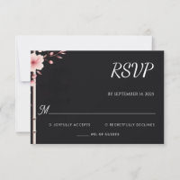 Wood Bamboo Pink Sakura Cherry Blossom Hochzeit