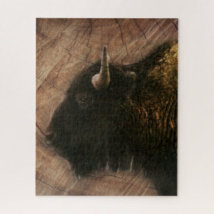 Wood Bison Buffalo
