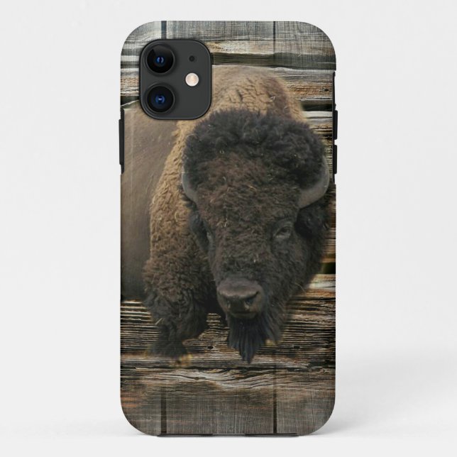 Wood Bison Case-Mate iPhone Hülle (Rückseite)