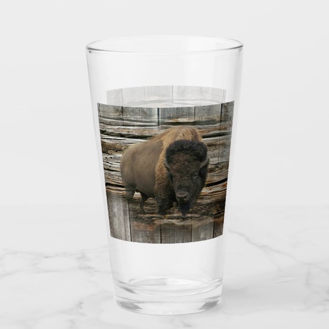 Wood Bison Glas (Vorderseite)