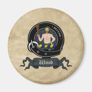Wood Clan Abzeichen Magnet