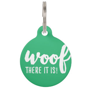 Wood dort ist es - K9 Quotes Berühmtes Dog Quotes Haustiermarke