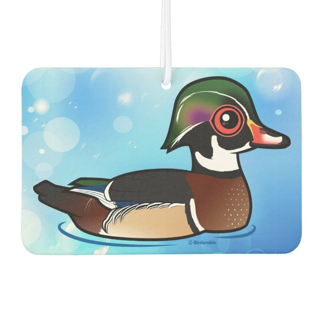 Wood Duck Autolufterfrischer (Vorderseite)