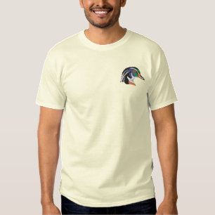 Wood Duck Besticktes T-Shirt