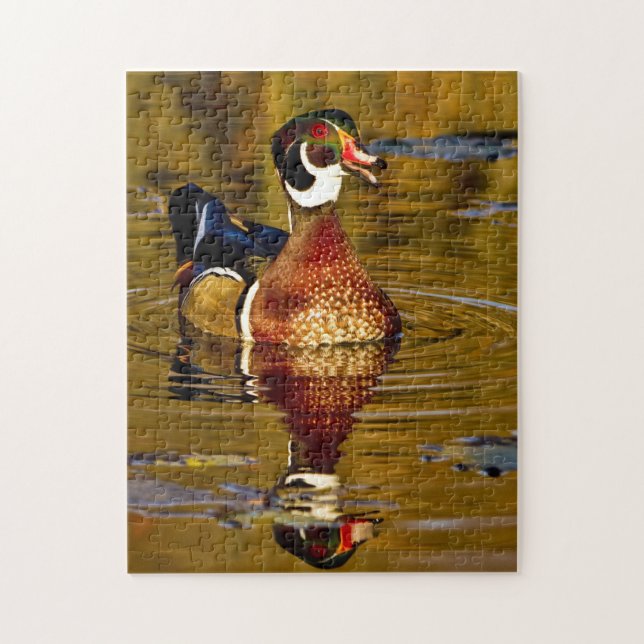 Wood Duck Puzzle (Vertikal)