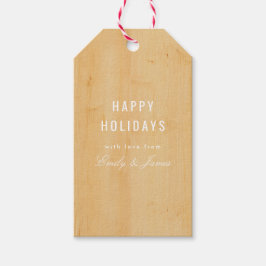 Wood Geschenkanhänger