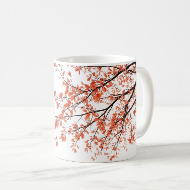 Wood Grain Kaffeetasse (VorderseiteRechts)