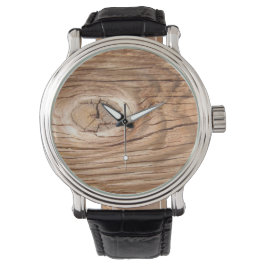 Wood Grain Knothole Watch Armbanduhr