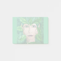 Wood Nymph Post It Notepad