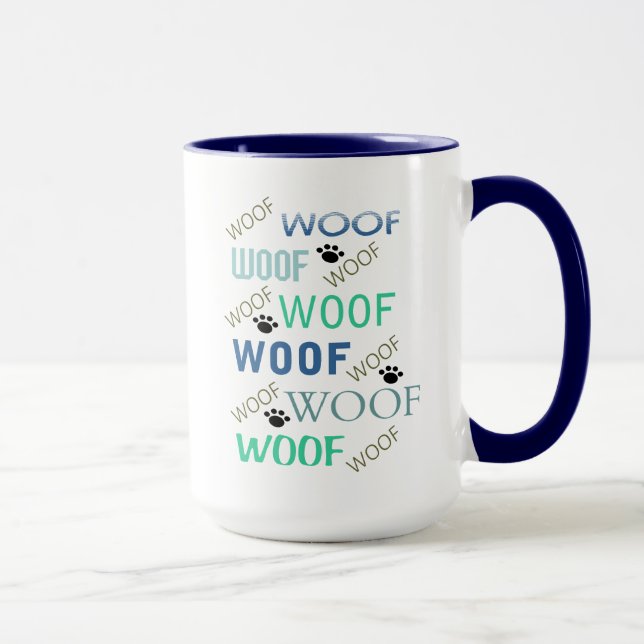 WOOD partout sur la tasse de café (Droite)