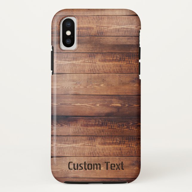Wood Planks Case-Mate iPhone Hülle (Rückseite)