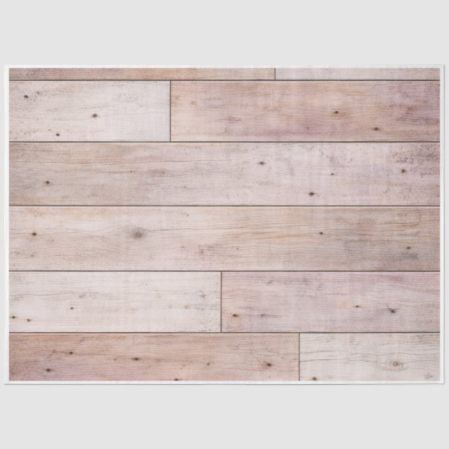 Wood Planks  Seidenpapier (Vorderseite)