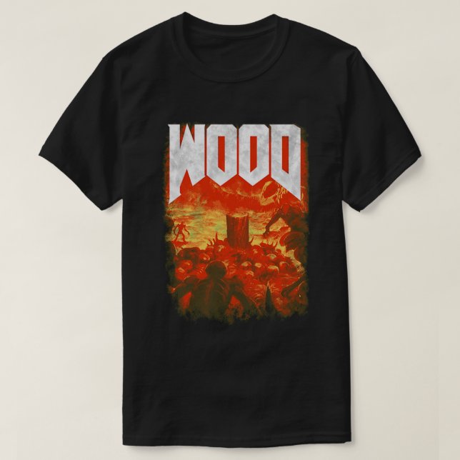 Wood T-Shirt (Design vorne)