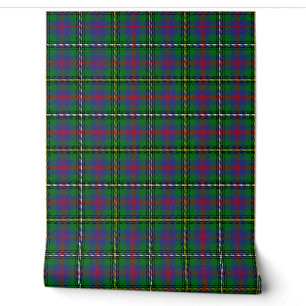 Wood Tartan Kariert Scottish Clan Tapete