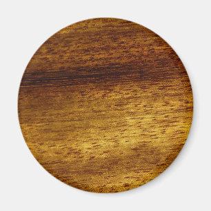 Wood teak magnet