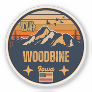 Woodbine, Iowa Aufkleber
