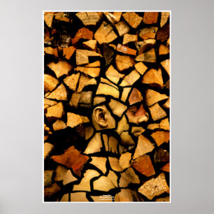 Woodblock von Johannes Stötter Poster