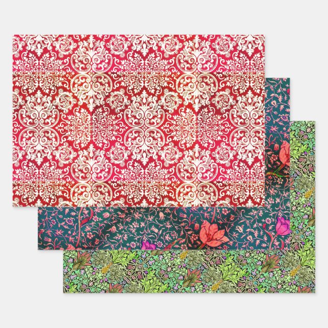 Woodbury, Emelia, Botanical Geschenkpapier Set (Set)