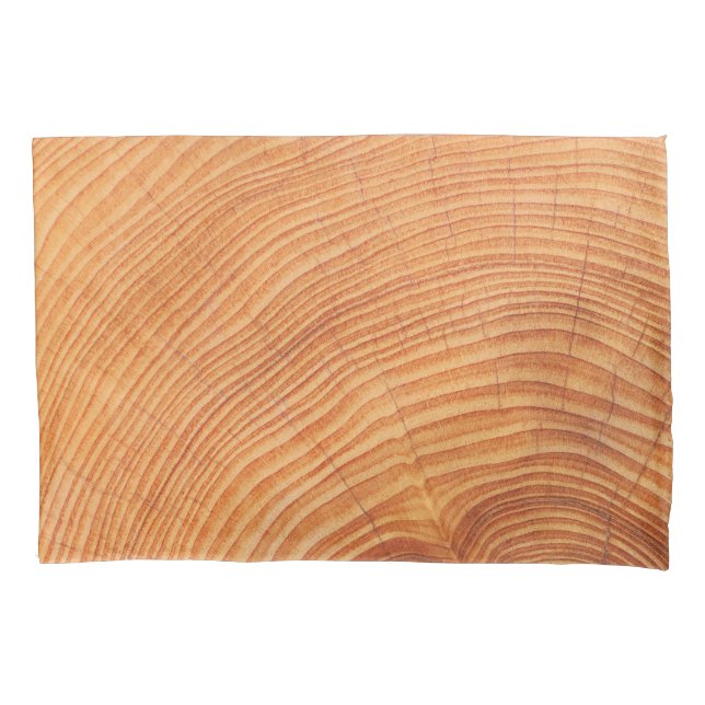 WOODCUT TIMBER PATTERN KISSENBEZUG (Vorderseite)