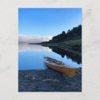Wooden Kayak am Dawn Beach