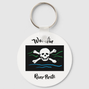 Woodfin Fluss-Piraten-Schlüsselkette Schlüsselanhänger