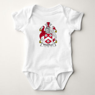 Woodham Familienwappen Baby Strampler