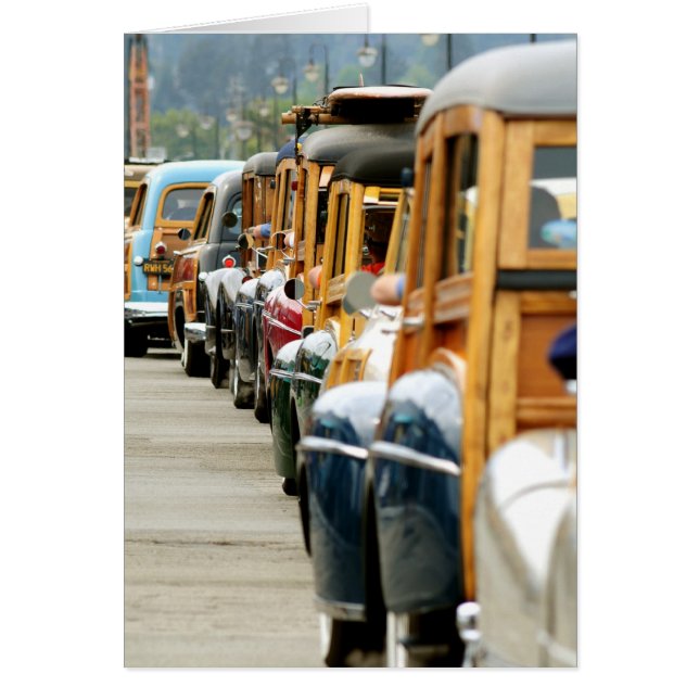 Woodies a aligné pour aller (Devant)