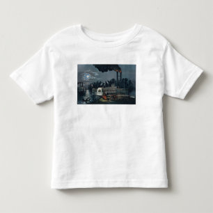 Wooding up auf dem Mississippi Kleinkind T-shirt