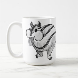Woodland Animal Art Stift Niedlich Chipmunk Kaffeetasse