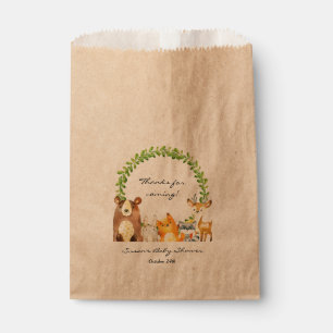 Woodland Animal Baby Dusche Leckerei Gefallen Beut Geschenktütchen