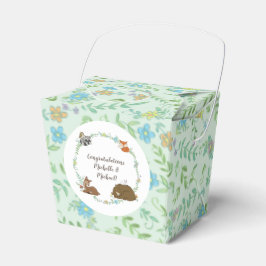 Woodland Animal Baby Shooting Spring Geschenkschachtel