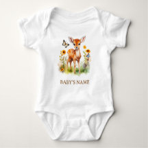 Woodland Animal Deer Baby Dusche