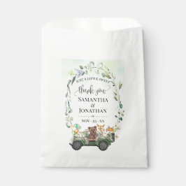 Woodland Animal Greenerenery Baby Shower Fevor Bag Geschenktütchen
