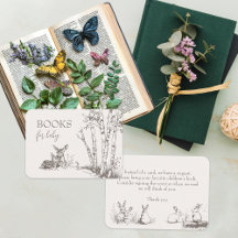 Woodland Animals Baby Showbücher