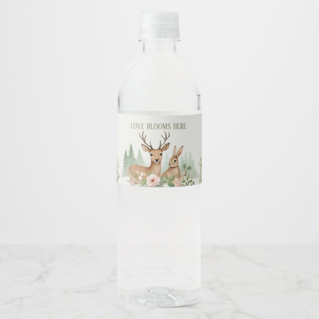 Woodland Animals Babydusche (Vorderseite)