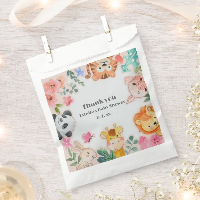 Woodland Animals Babydusche Geschenktütchen (Von Creator hochgeladen)