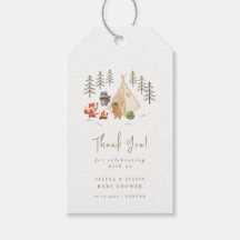Woodland Animals Danke Baby Dusche