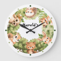 Woodland Animals Forest Baby Boy Kinderzimmer
