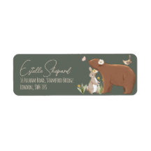 Woodland Animals Forest Friends Kinderdusche