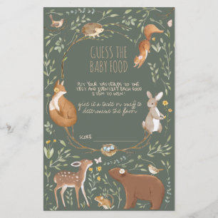 Woodland Animals Forest Friends Kinderdusche