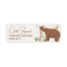 Woodland Animals Forest Friends Kinderdusche