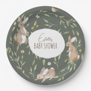 Woodland Animals Forest Friends Kinderdusche Pappteller