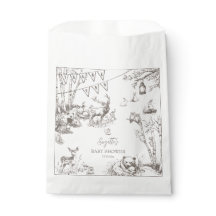 Woodland Animals Kinderdusche Danke