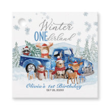 Woodland Animals Truck ONEderland 1st Birthday