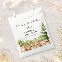 Woodland Animals Vielen Dank Kinderdusche