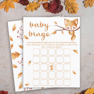 Woodland Autumn Baby Fox Baby-Binging-Spiel