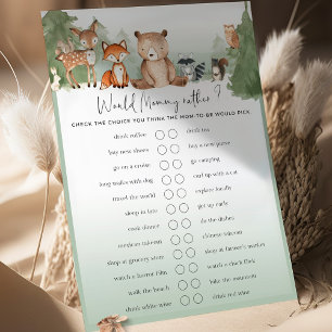 Woodland Baby Duwer Spiel würde Mama eher?