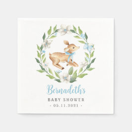 Woodland Baby Fawn Little Deer Baby Dusche Serviette