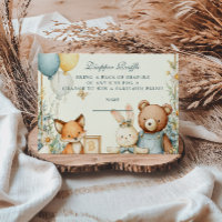 Woodland Baby Friends Diapper Raffle